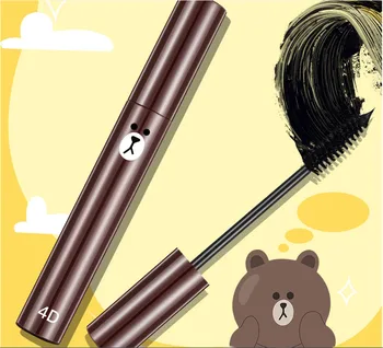 

2018 CartooBear Mascara CANYA 4D LACQUER CREAM LENSES SLIDING FLY LEGS Flexible Brush Mascara Can Bend