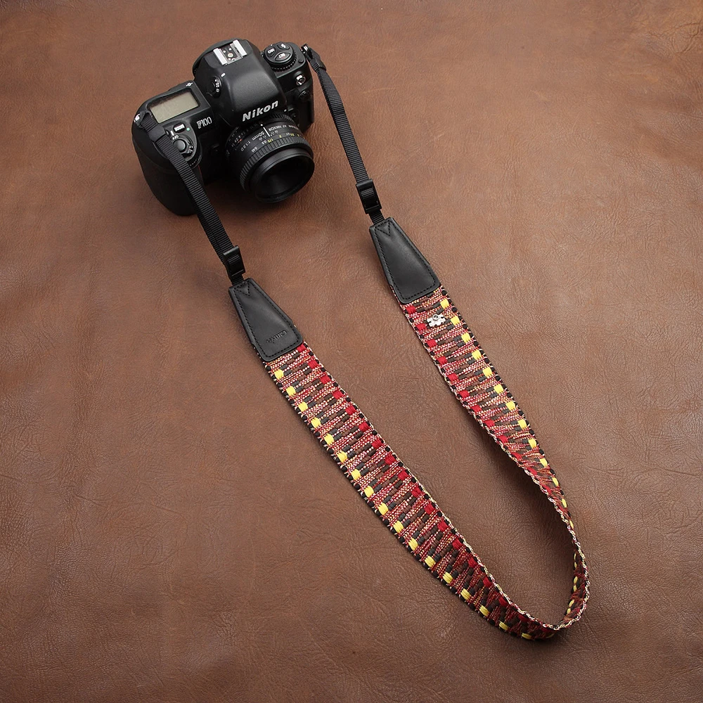 Cam93アイアンマンシリーズカメラストラップ手作り綿繊維織物一眼レフカメラネックストラップ Camera Strap Aliexpress