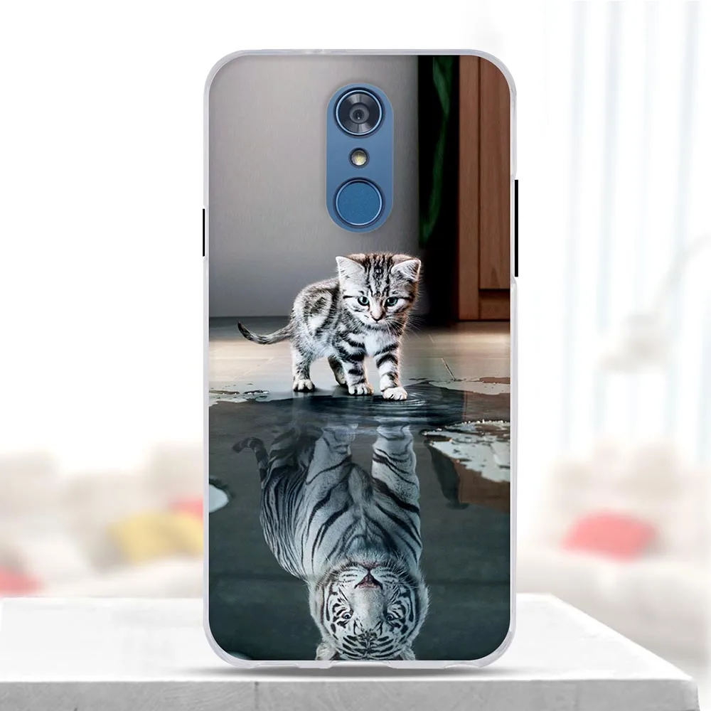 Чехол для LG Q7 чехол мягкий силиконовый 3d милый чехол для телефона Coque LG Q7 Q 7 Plus Q7+ чехол для Fundas LG Q7 alpha чехол Capa