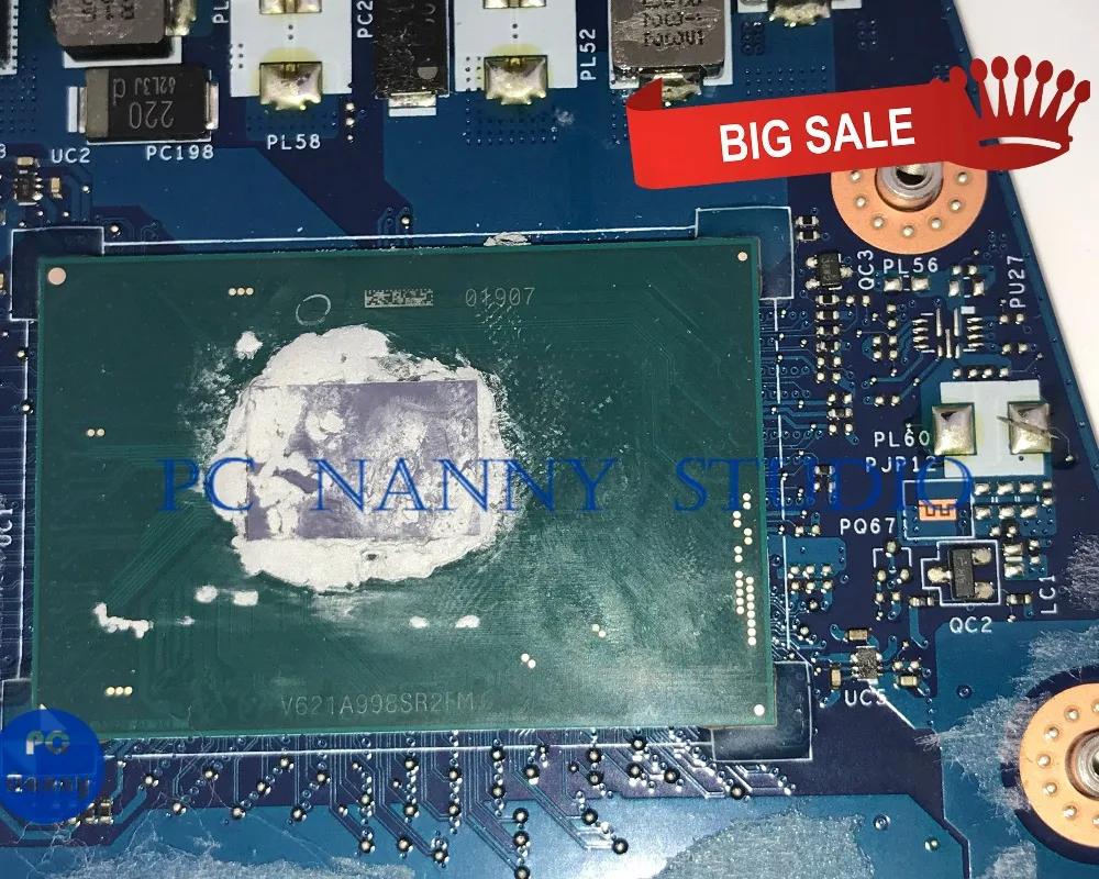 PC Няня для hp ZBook 17 G3 материнская плата APW70 LA-C391P SR2FM E3-1535M тестирование процессора