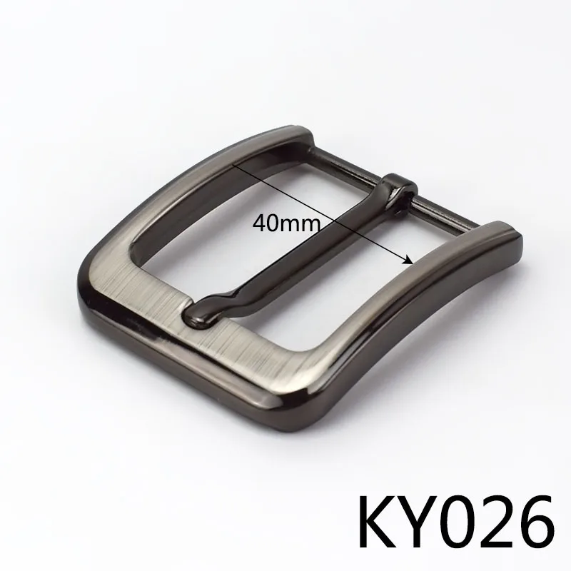 KY026-Gun Meetee 2/5 шт. металлический штырь пряжки ремня для мужские Для женщин 35/40 мм пояс головы DIY Изделия из кожи джинсы Декор аппаратных аксессуары для ванной комнаты - Цвет: KY026-Gun