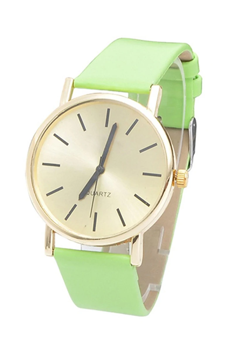 YCYS! 2016 Случайные Элегантный Искусственной Кожи Смотреть Женщин Relojes тонкие марка