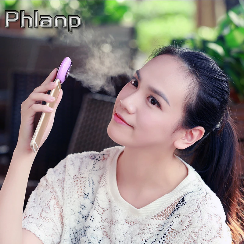 

Phlanp Creative Mini Phone Humidifier Fashion Portable Air Humidifier Mist Maker Fogger for Android IOS System mist Oil Diffuser