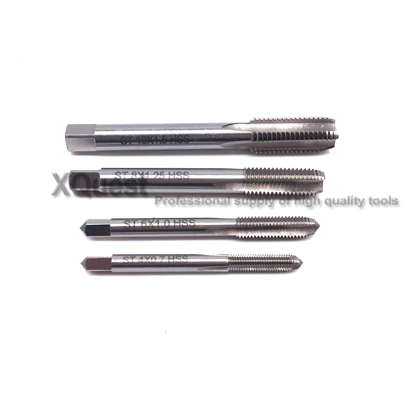 

XQuest HSS ST Screw Thread Insert Tap M2 M2.5 M3 M4 M5 M6 M7 Right Hand Metric Fine Thread STI taps M8 M10 M12 M14 M16 M18 M20