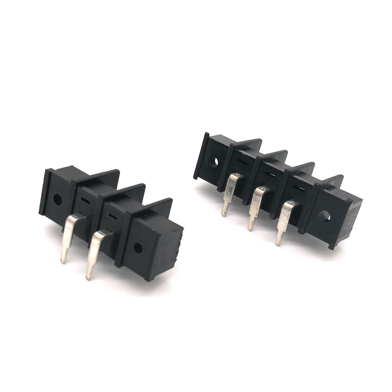 5 шт./лот Picth 9 мм Прямоугольный 2P 3P барьер PCB Клеммная колодка провод Кабельный
