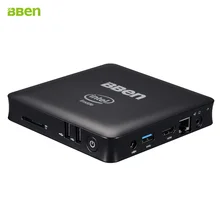 Bben Windows 10 TV Box Intel Atom x5-Z8350 Processor Quad Core 1.44-1.92GHz 2G/32G 4GB/64GB USB2.0 USB3.0 LAN mini pc