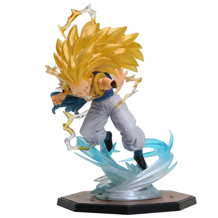 Супер Saiyan 3 Majin Buu Vegeta Транкс, Сон Гоку морозильник ПВХ Фигурки Dragon Ball Z фигурка Коллекционная модель игрушки