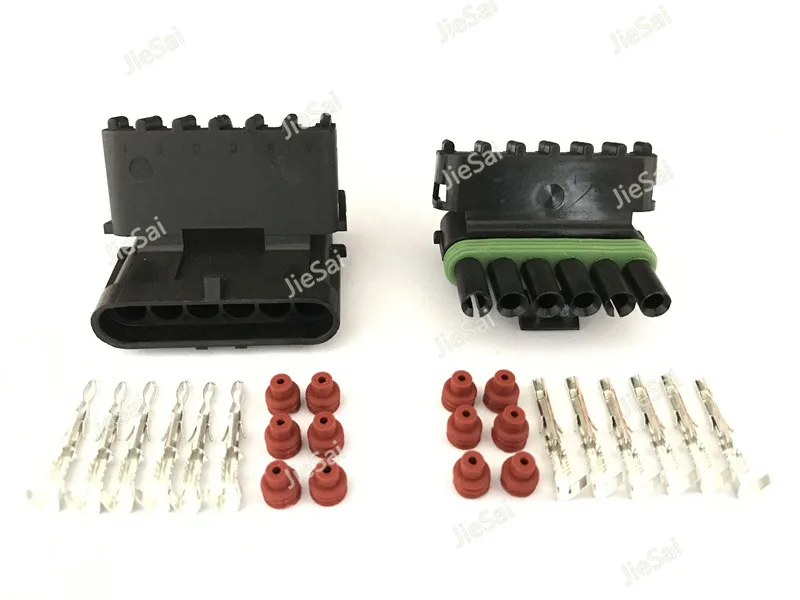 6 Pin 12015799 12010975 Female Male GM Accelerator Pedal Connector