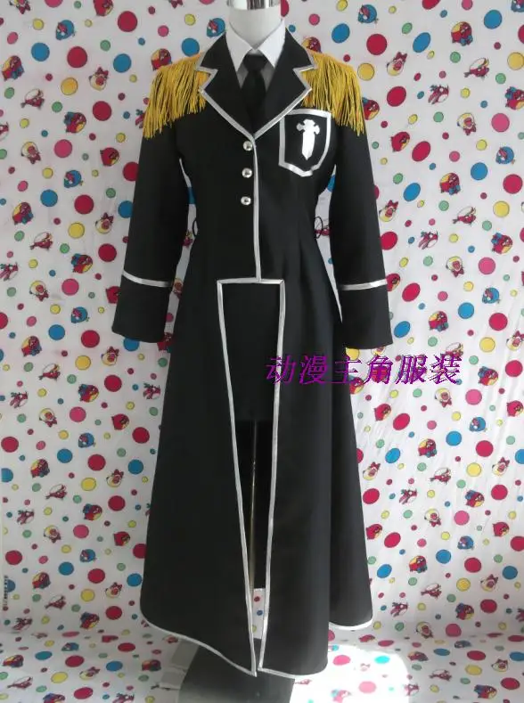 

[Customize] Anime! Black Butler Ciel Phantomhive Black Gothic Military Uniform Cosplay Costume Halloween Suit Free Shipping