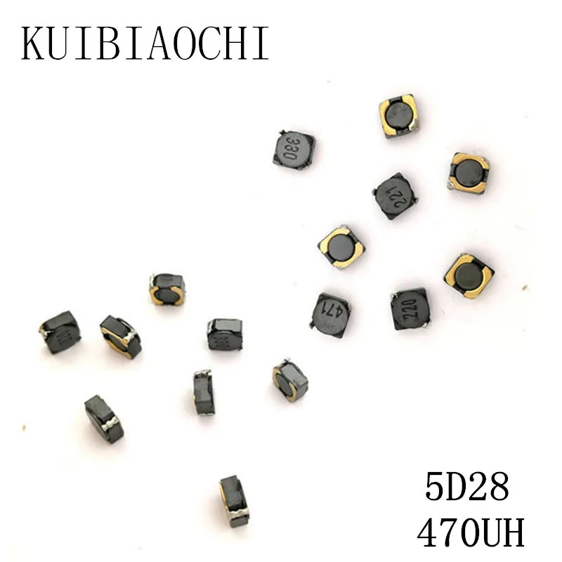 10pcs/LOT SMD Power Inductor CDRH5D28 470UH 471 6*6*3mm shielded winding inductor | Обустройство дома