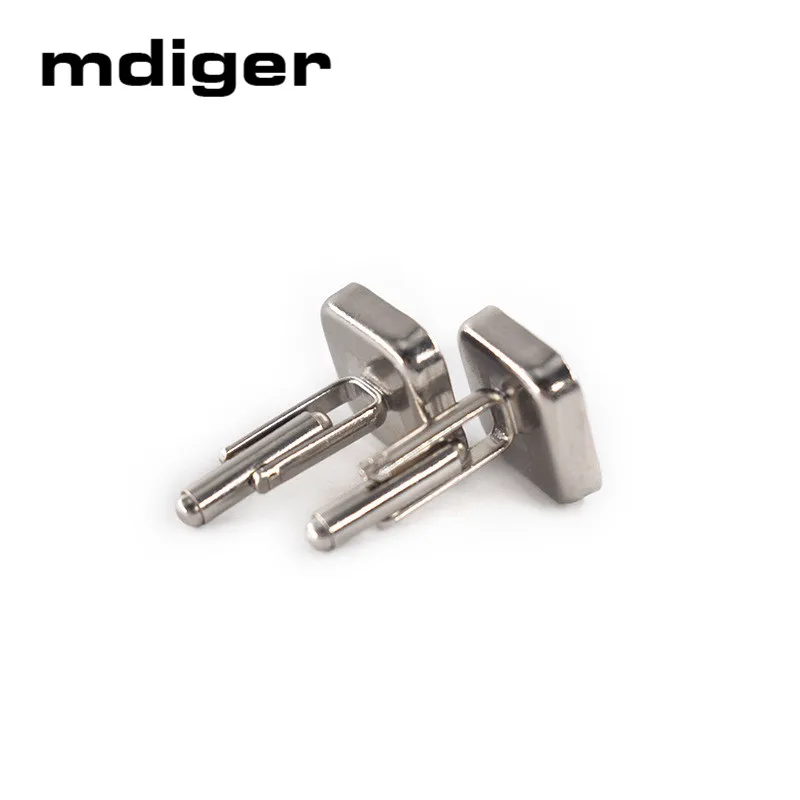 Трендовые круглые деревянные Запонки пустые ореховые манжеты мужской аксессуар