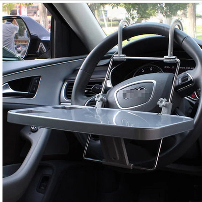 

Universal Car Seat Computer Desk Drinking Notebook Food Holder Shelves Auto Stable Car Organizer Laptop For BMW Toyota Nissan