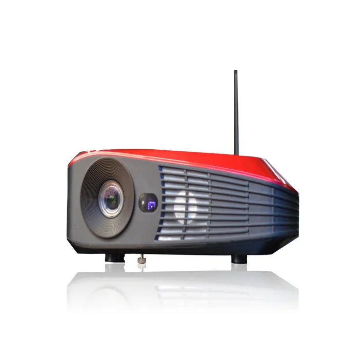 Cloudnetgo CRD2 font b Projector b font 2200 Lumens Android4 4 WIFI Bluetooth Miracast Full HD