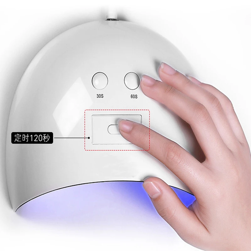 Phototherapy machine nail lamp baking nail phototherapy lamp induction quick-drying nail drying machine baking lamp mini quick-d