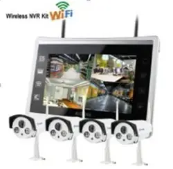 11 дюймов Wirless WI-FI IP Камера NVR комплект