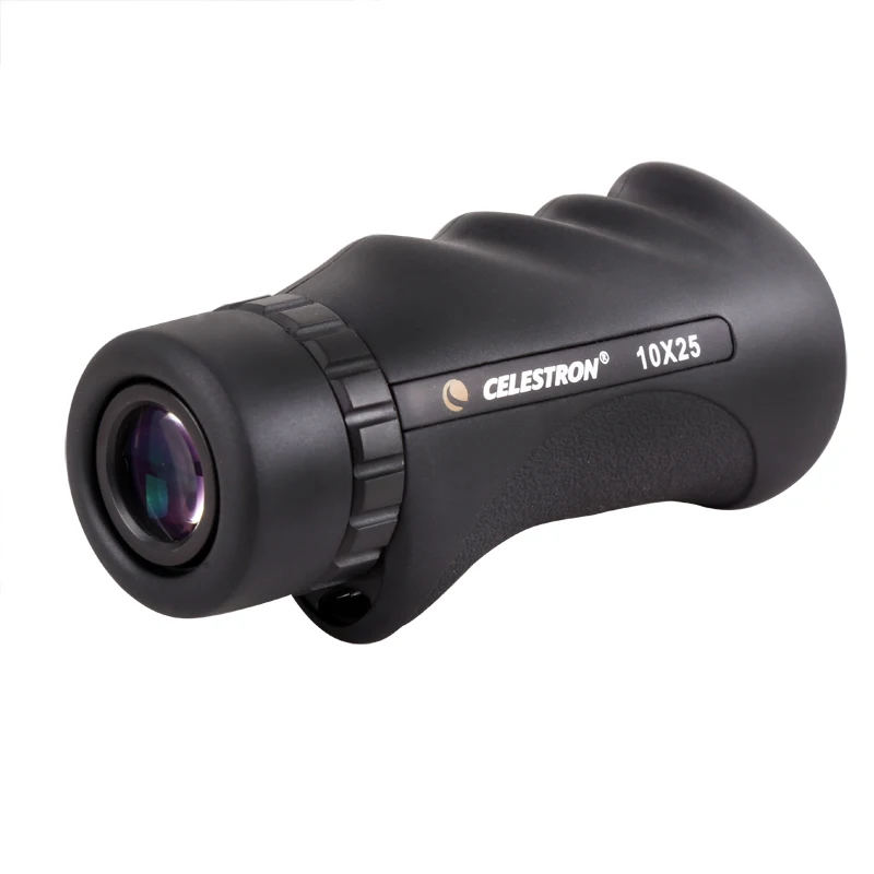 CELESTRON NATURE 10x25 монокулярный телескоп с BAK-4 призмы один телескоп высокая скорость одной рукой открытый портативный