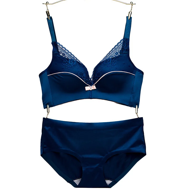 YICUI New Lace Lingerie Bra Set Women Sexy Bra Set Push Up Bras