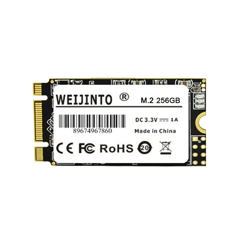 Жесткий диск WEIJINTO m.2 для ноутбука SSD 2242 128 ГБ 256 512 120 240 1 ТБ HDD мм NGFF 360 гб M2|Внутренние