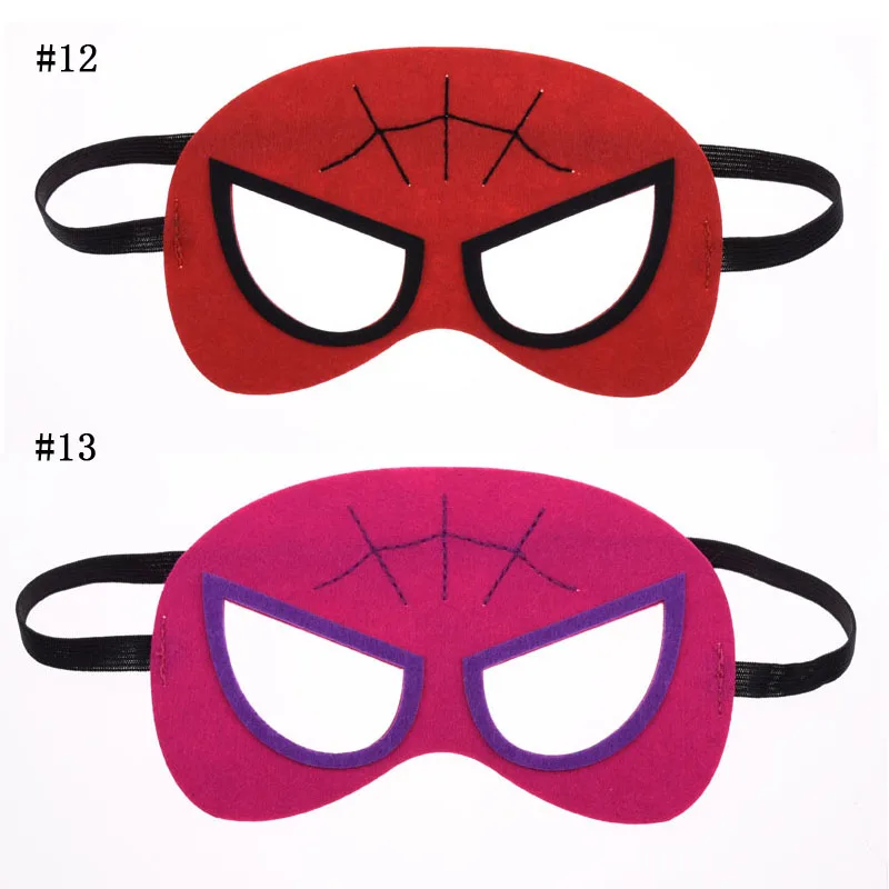 

Spider Man Spider Girl mask Batman Superhero Cosplay Superman Avengers Thor Christmas kids Party Masquerade Costumes Masks