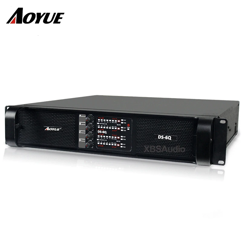 Professional high power amplifier DS 6Q amplifier for outdoor stagein