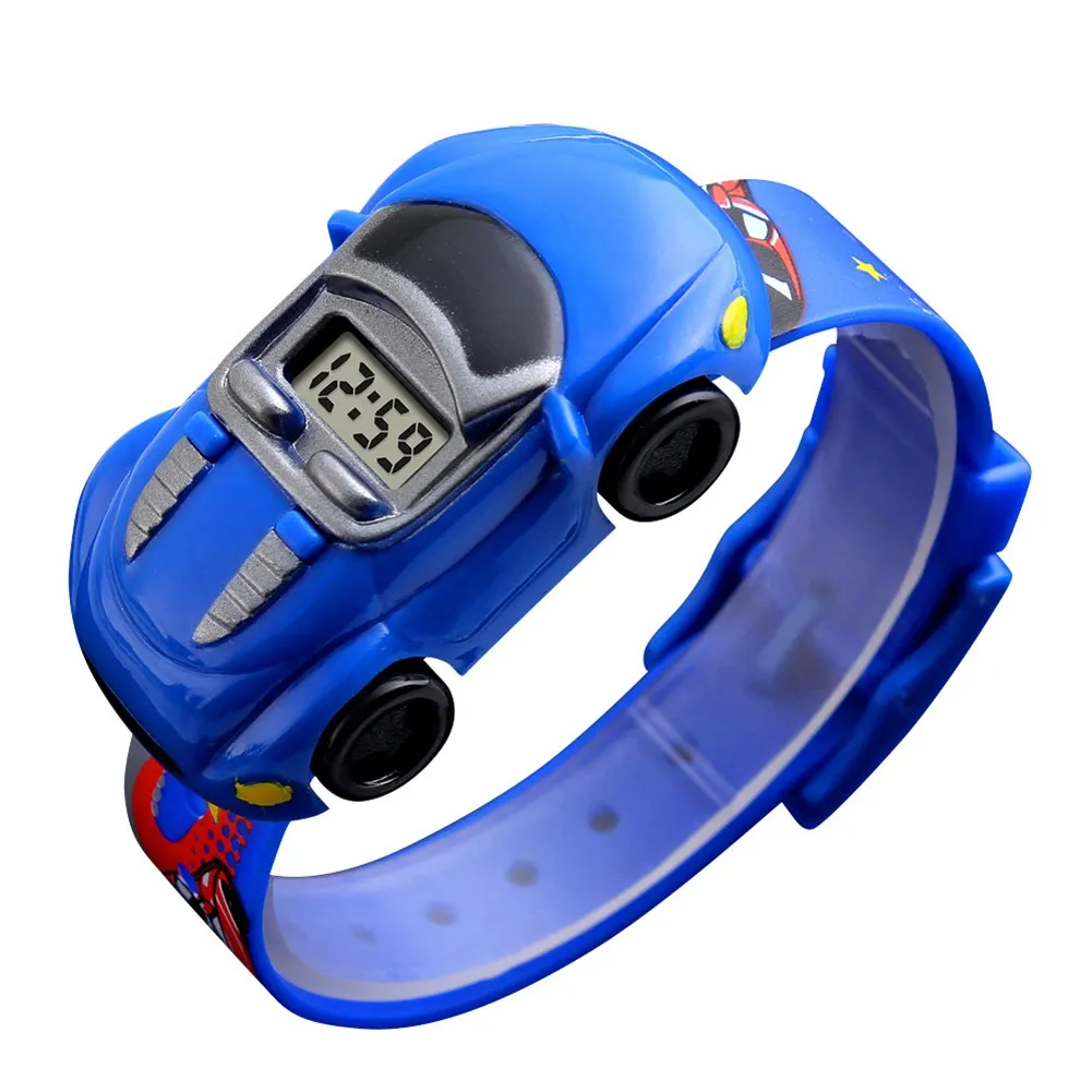 Children's Watches 3D Cartoon Digital Watches Kids Fashion Car Black Outdoor Wristwatches For Boys Girls Student Sports Watch Children's Watches 3D Cartoon Digital Watches Kids Fashion Car Black Outdoor Wristwatches For Boys Girls Student Sports Watch