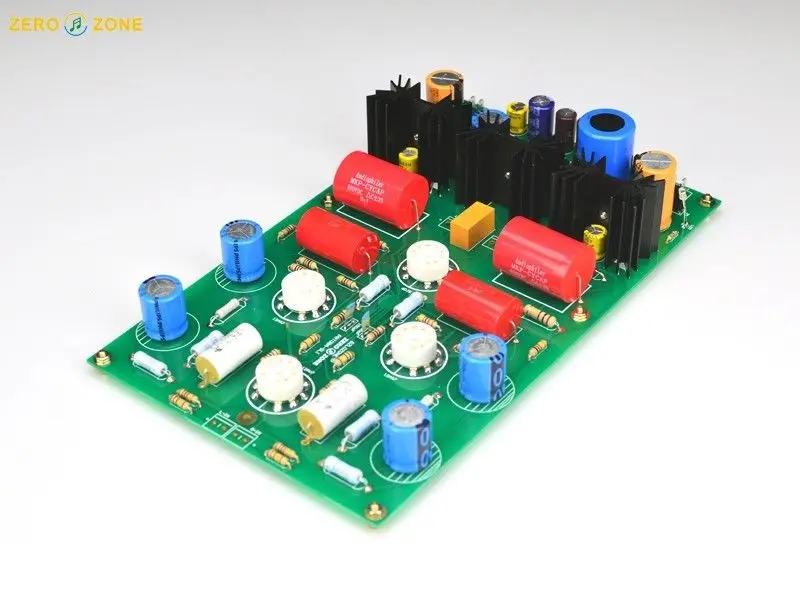 ZEROZONE (DIY KIT) PRT 08A Hifi Tube набор предусилителя base on CAT SL1 (без трубок)|Усилители мощности|