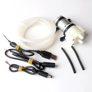 

6-12V Mini DC Diaphragm Pump Aquarium Fish Tank Oxygen Air Pump Tee Set Machine Water Cooling Micro Pumps Pump Kits