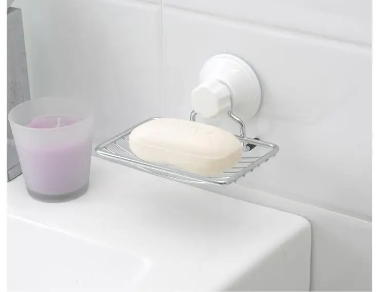 

Home Storage Holders Durable simple Unique Racks Removable safety For Bathroom Kitchen Cosmetic Travel Soap Organizer