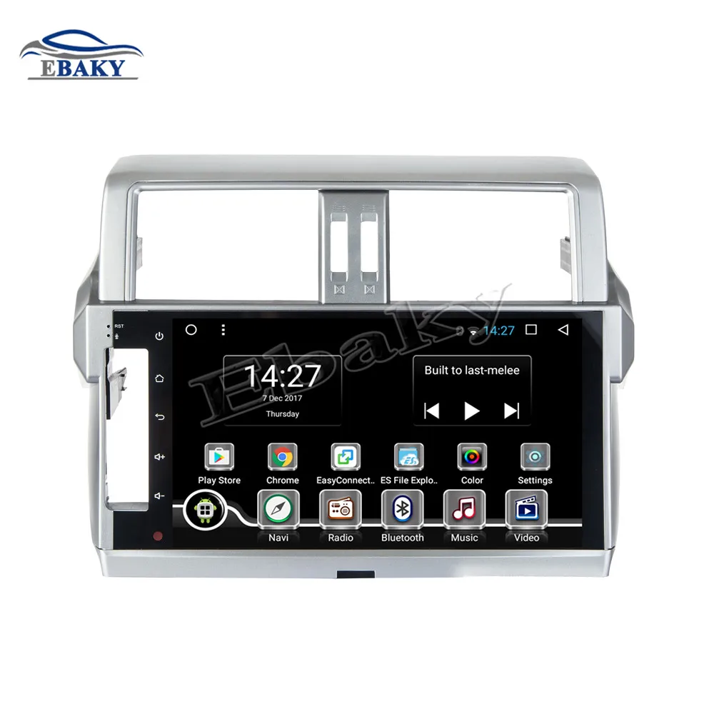 Clearance NaviTopia 10.1inch 1GB/2GB RAM Quad Core/Octa Core Android 7.1/8.1 Car DVD Radio for Toyota Prado 2014 2015 2016 GPS/WIFI/Maps 9