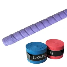 2pcs/lot Anti-slip Tennis Overgrip Badminton Grip Over Sweat Band Sport Tape Winding For Fishing Rod padel Racket Squash 2pc lot fangcan aluminum squash racquet high end titanium brand squash racket cover and grip as gift
