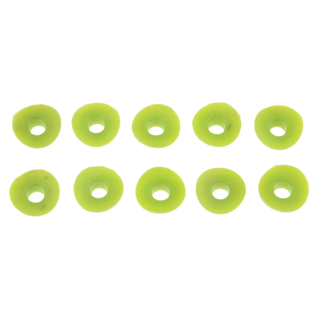 10 Pieces Dirt Bike ATV UTV Air Valve Stem Mud Guards Tire Tube Caps Silicone Silicone Rubber