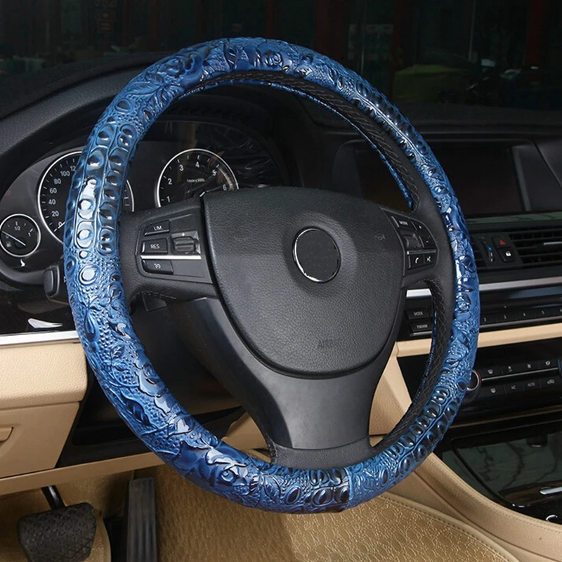Кожаные крутые Чехлы чехол 37/38 см для Honda/Audi/Ford/hyundai/volkswagen/Kia |