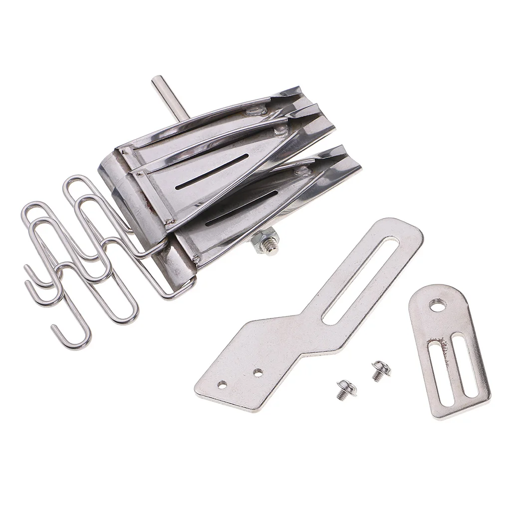 Industrial Sewing Machine Binding Folder For DYP 1404 VC008 Binding Curve Edge Size 1/2 5/16  5/8 1/4 3/8