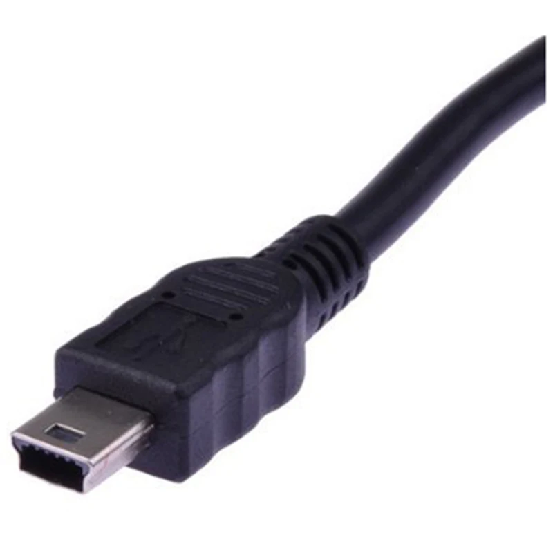 USB 2 0 Женский мини usb Мужской кабель адаптер (черный 15 см)|Кабели HDMI| |