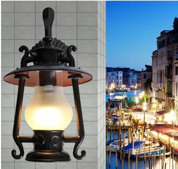 

European outdoor lights rain wall outdoor garden lights outdoor waterproof wall lights balcony lights free