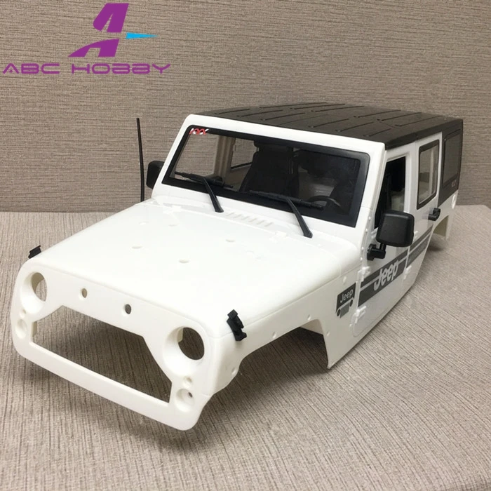 1/10 corpo duro para rc jeep wrangler com distância entre eixos interior de 313mm1/10 bodybody