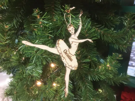 

Ballet 6 Personalized Christmas Ornament
