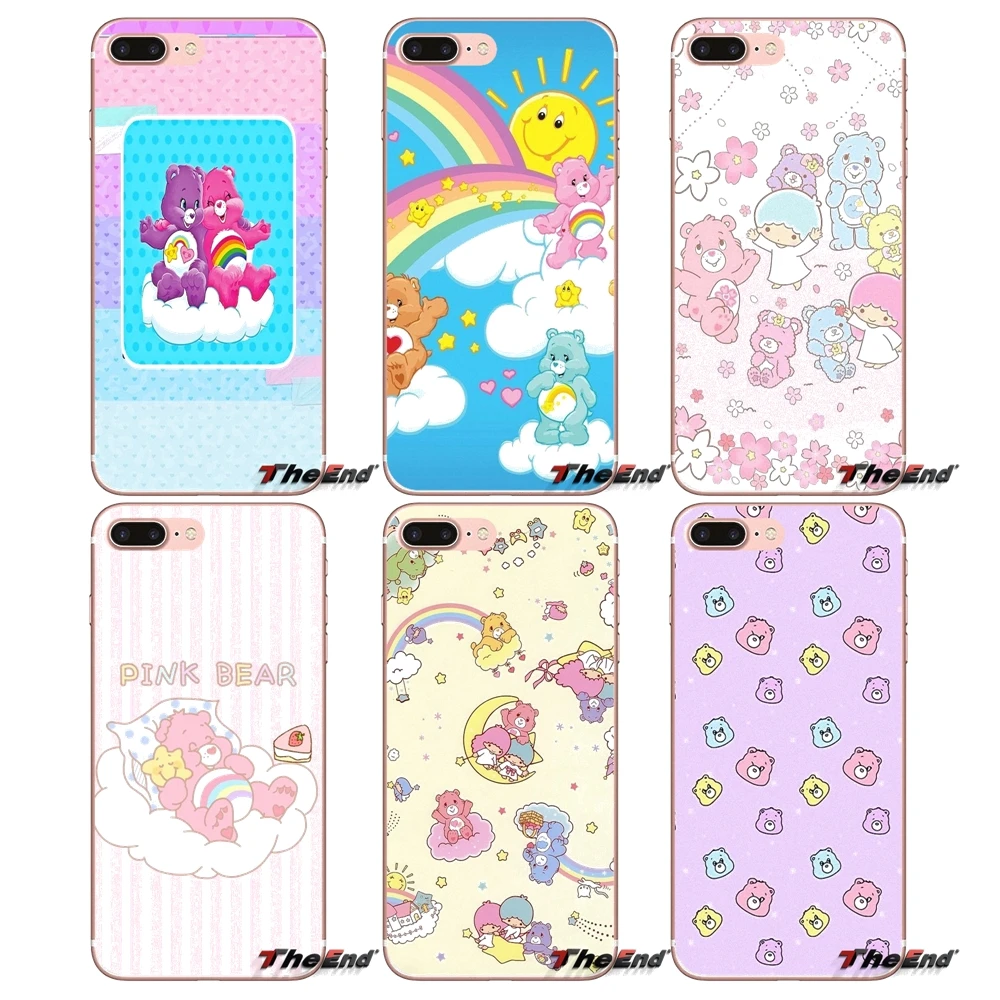 

Soft Transparent Cases Covers For Xiaomi Redmi 4A 4X 3S Note 3 4 5 Pro 5A Mi3 Mi4 Mi5 Mi6 Mi A1 Max 5X 6X cute Care Bears
