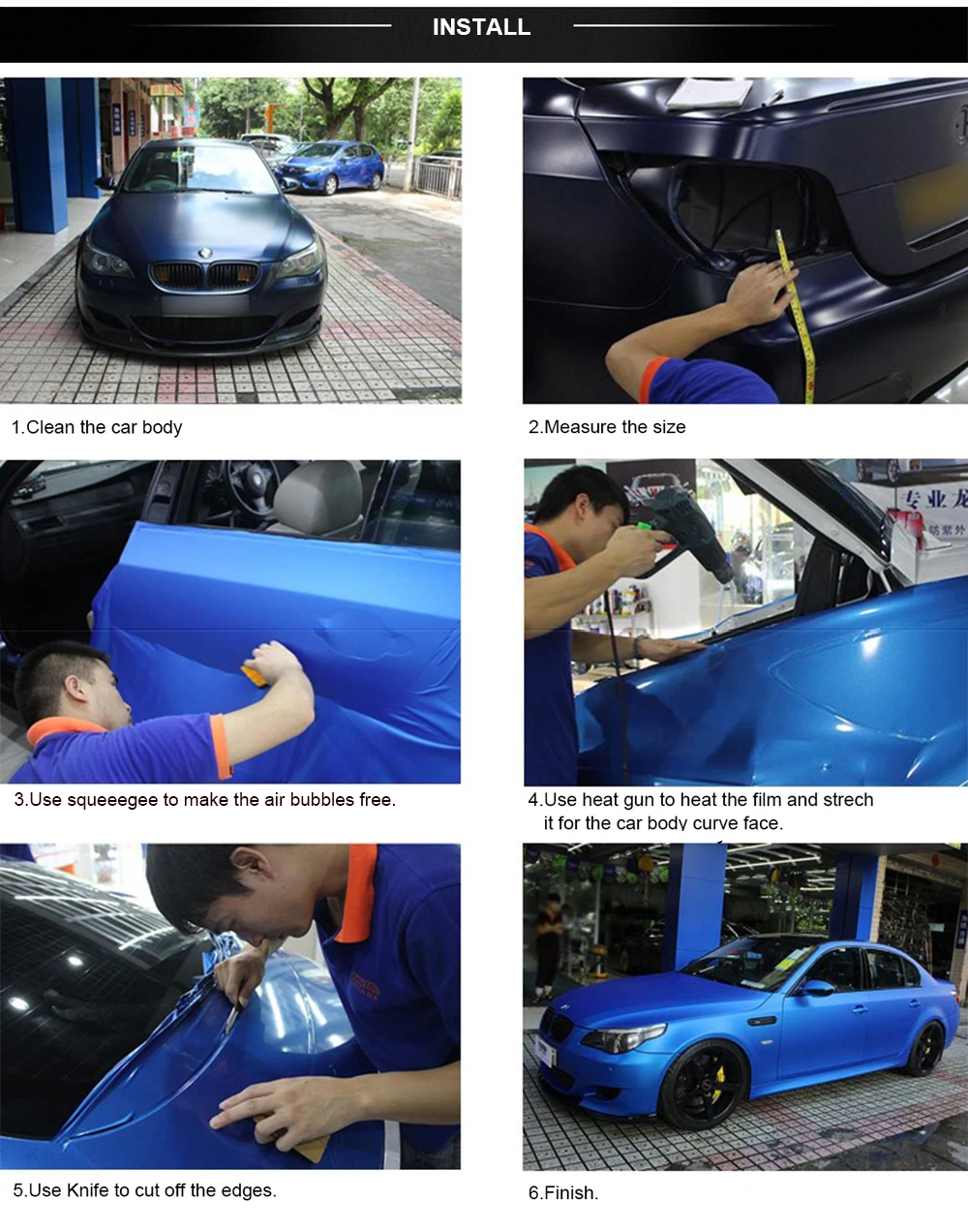 car seat protector 50*200cm Matte Chrome Vinyl Film Car Warp Sticker Decorative PVC Ice Film Sheet Auto Internal External DIY Decal Car Accessories car decals