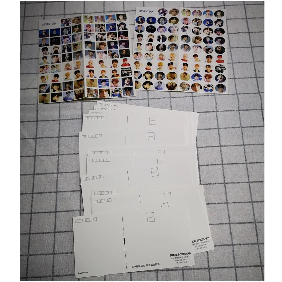 Набор открыток Kpop Seventeen The8 Vernon collectic Photocards Hoshi Dino декоративные наклейки DIY 200 шт