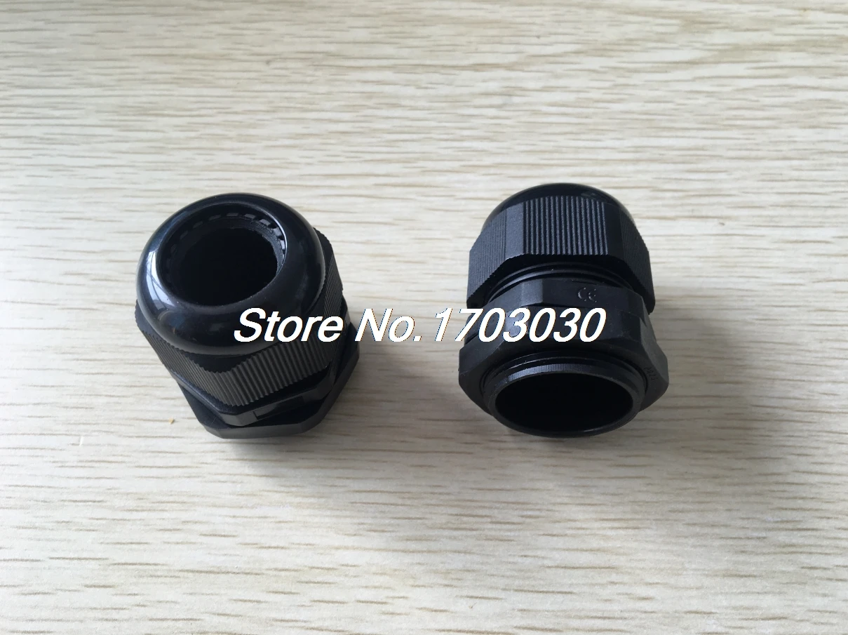 

10Pcs Waterproof Fixing Gland Connector PG21 for 13-18mm Dia Cable Wire