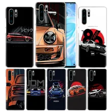 Классный чехол-комикс для спортивных автомобилей huawei P20 P30 P Smart Nova 4 3i P10 P9 P8 mate 10 20 lite Pro Mini жесткий чехол для телефона из ПК