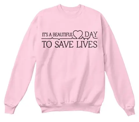 Grey's anatomy hoodie it's a beautiful day to save lives Clearance