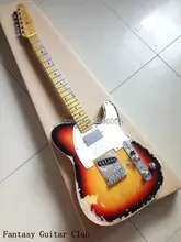 Custom Shop handmade Limited Edition Andy Summer Tribute Tele Electric Guitar tl guitar boost tuner H switch to S pickup tuner gc custom shop masterbuilt stevie ray vaughan srv lenny tribute electric guitar