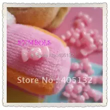 RC-49-4,, 3D 200, шт./пакет, розовые конфеты, форма для ногтей, смола, украшение, красивые украшения для ногтей