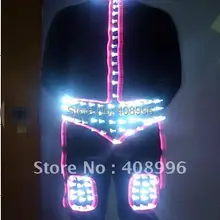 Светодиодный светящийся костюм для выступлений/светящаяся одежда/светящиеся костюмы