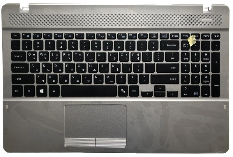 Корейская Клавиатура кабель для дисплея Samsung 370E5J 370B5J 371E5J KR Клавиатура ноутбука с palmrest BA98-00316B