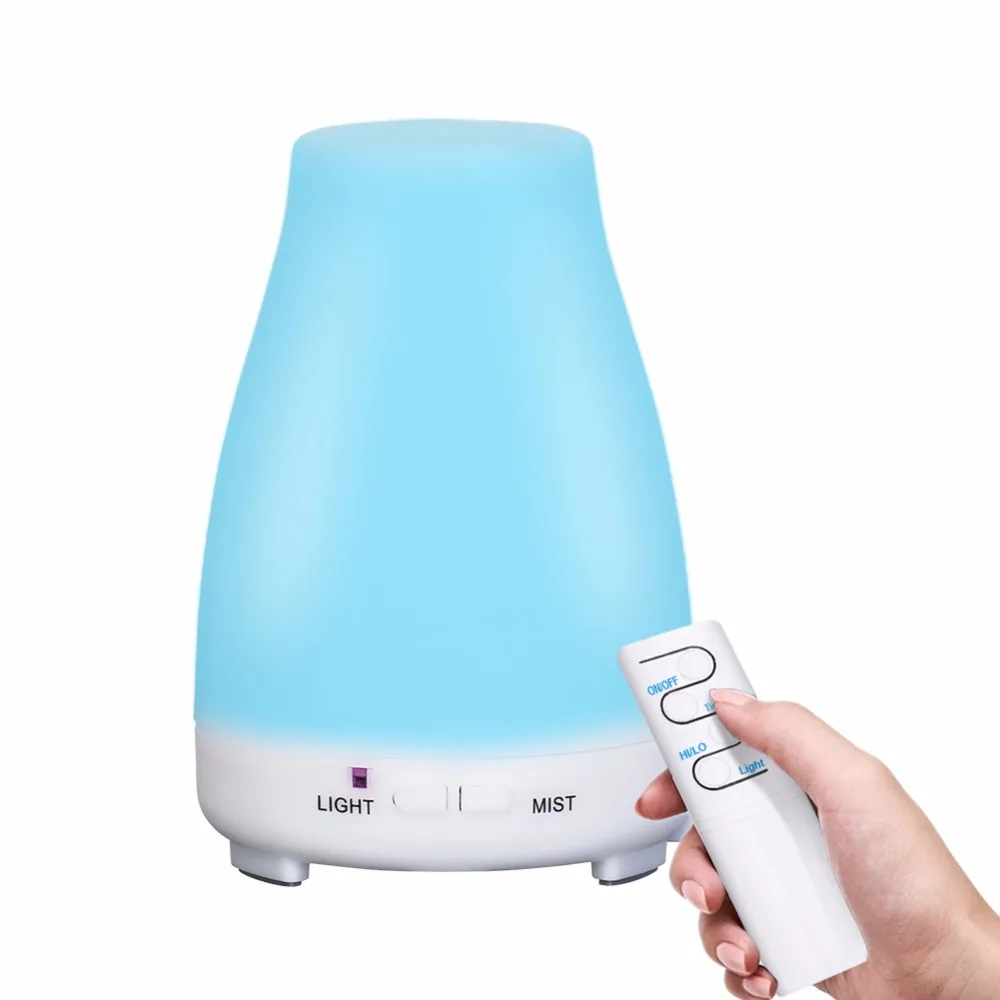 

200ML Aromatherapy Essential Oil Diffuser Portable Ultrasonic Diffusers Cool Mist Humidifier With 7 LED Lights Aroma Diffuser