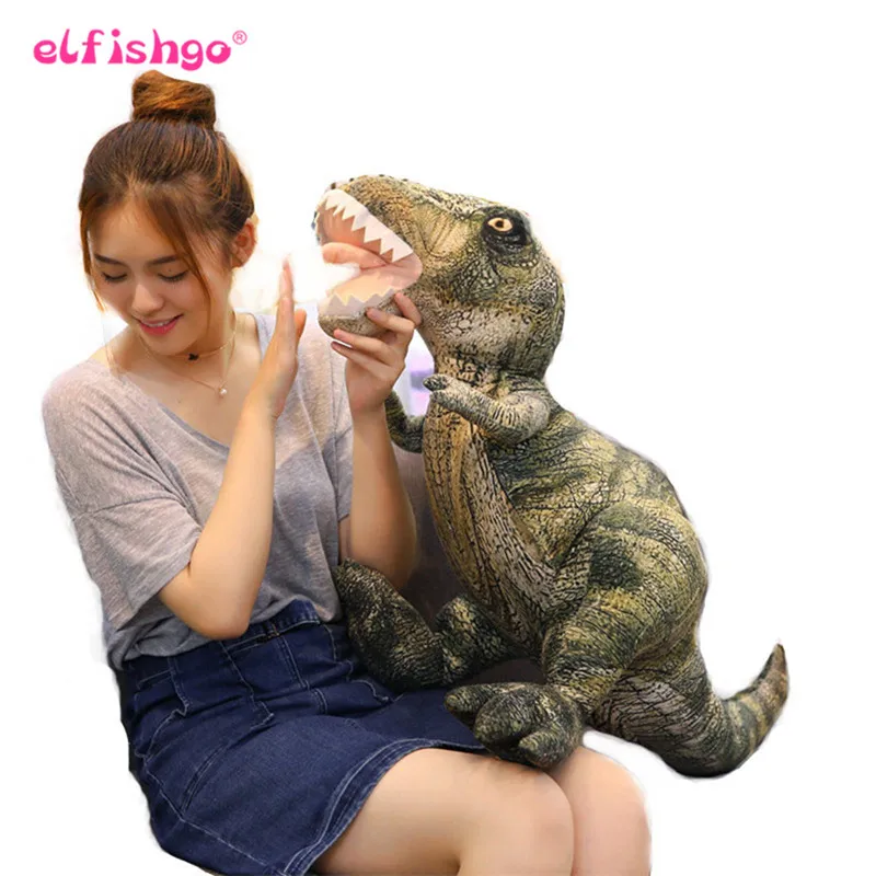 Simulation Realistic Dinosaur Plush Toys Hobbies Tyrannosaurus Stuffed Toy Dolls for Children Boys Gift Simulation Realistic Dinosaur Plush Toys Hobbies Tyrannosaurus Stuffed Toy Dolls for Children Boys Gift