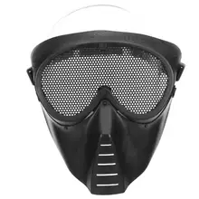 Защитная маска для страйкбола на открытом воздухе для велоспорта, пешего туризма, маска для лица, устойчивая железная защитная маска для лица, Охотничья тактическая CS полевая игра